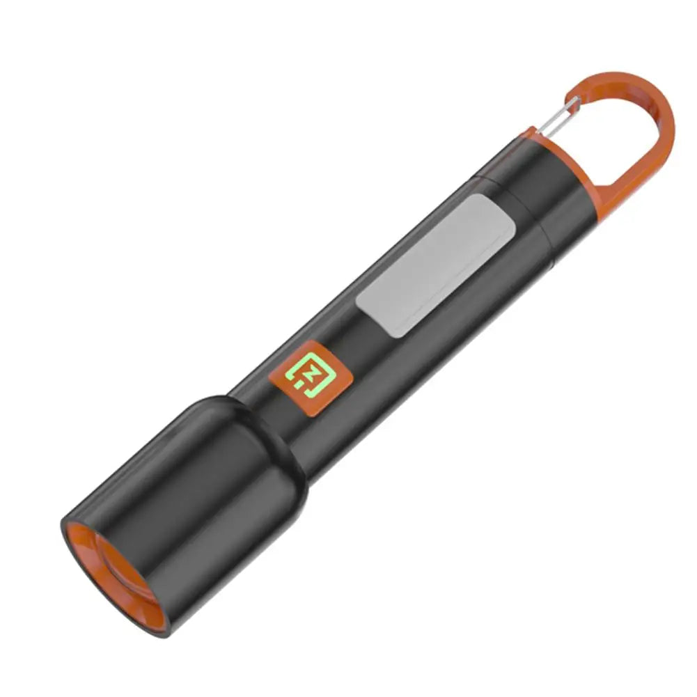 LED Camping Powerful Flashlight USB Charging Mini Portable Torch 300LM Ultra Bright Torch For Outdoor Hiking Fishing
