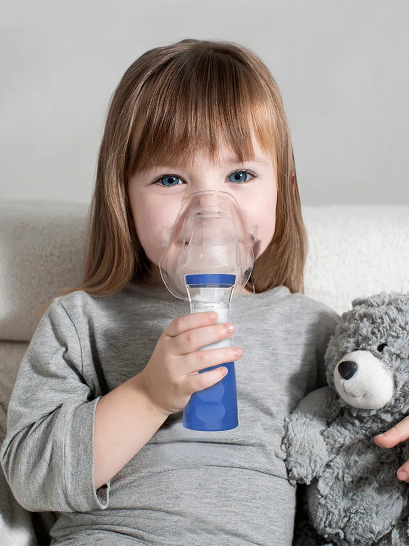 Mesh Portable Nebulizer Machine & Mask for Kids and Adults Mini Inhaler Nebulizer